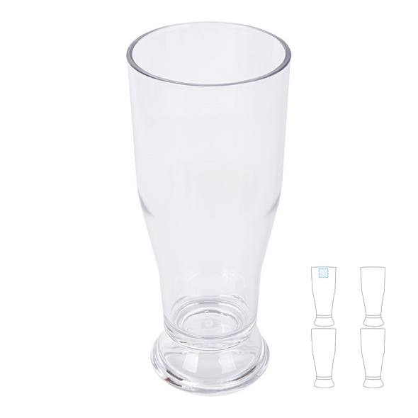 Glasses Beer Thick Base Transparent Polycarbonate Glasses Beer Thick Base Transparent Polycarbonate
